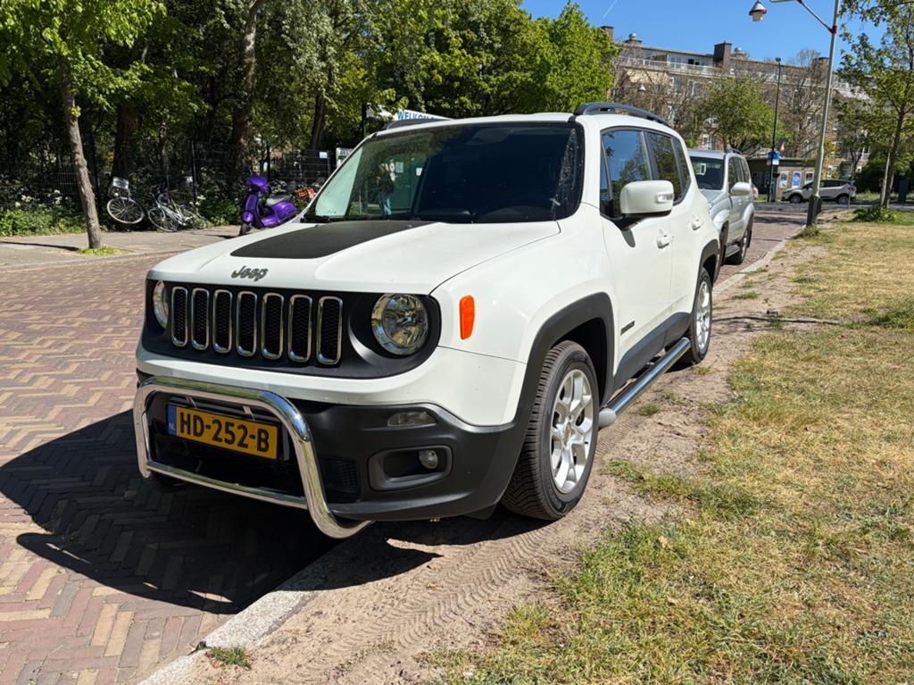 Jeep Renegade 1.4 Multiair Turbo 103KW 2WD AUT 2015 Wit, Auto's, Jeep, Particulier, Renegade, Benzine, C, SUV of Terreinwagen