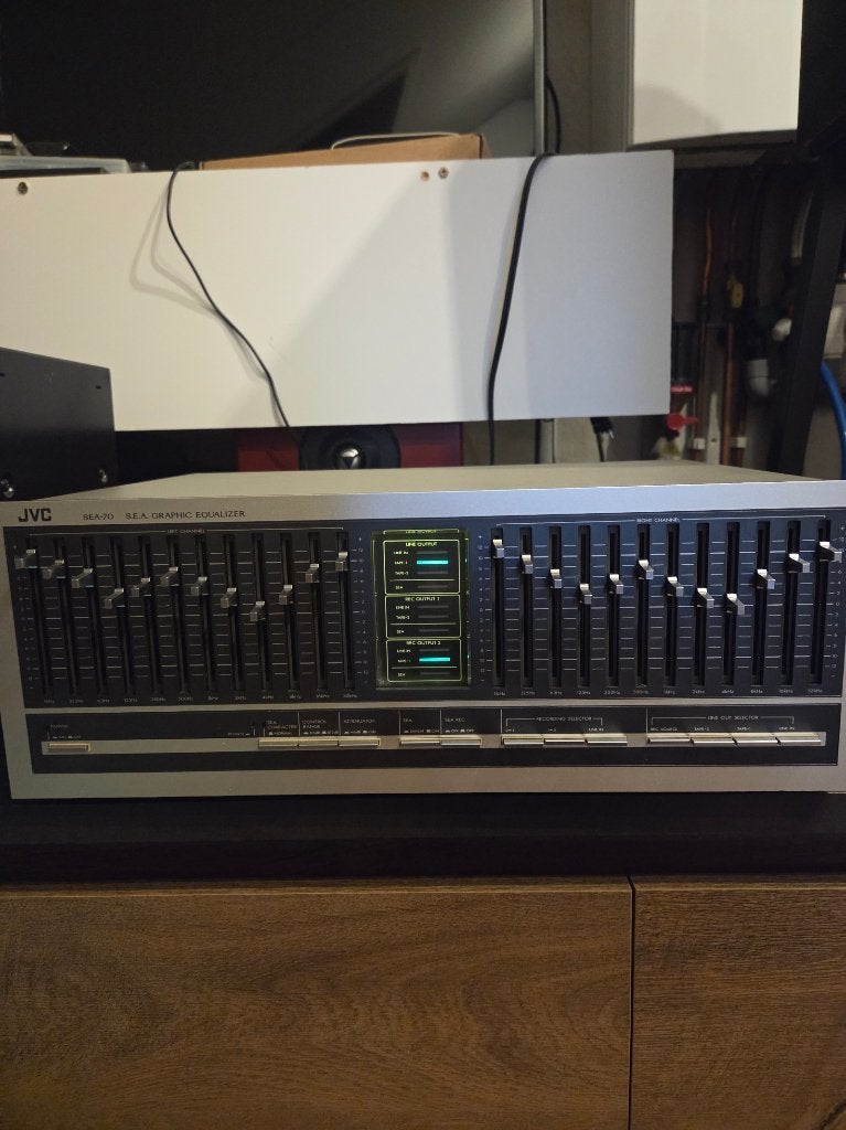 JVC SEA-70 Graphic Equalizer Vintage ( 1980), Ophalen, Zo goed als nieuw, Audio