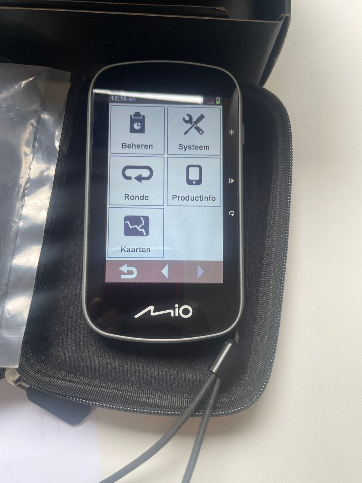 Mio Discover Plus, Fietsen en Brommers, Fietsaccessoires | Fietscomputers, Verzenden, Zo goed als nieuw