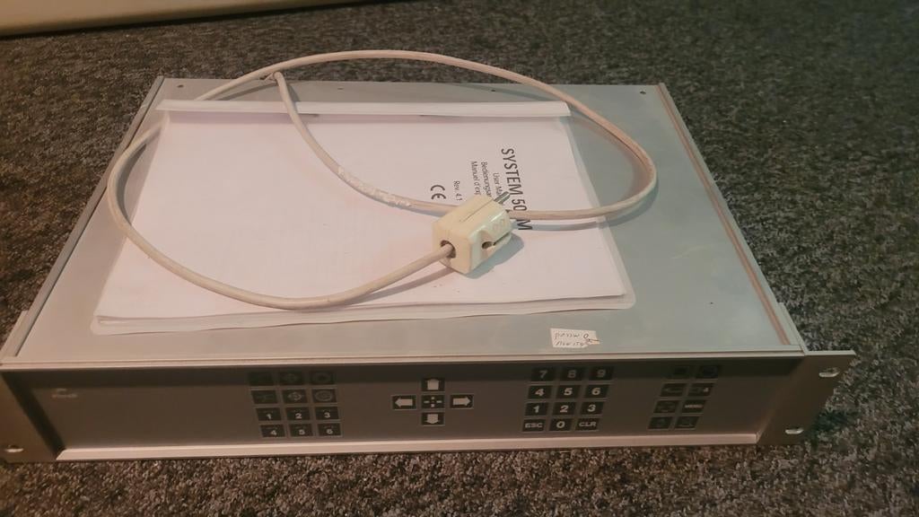 Analoge video camera bedieningspaneel SYSTEM 504M, Ophalen of Verzenden