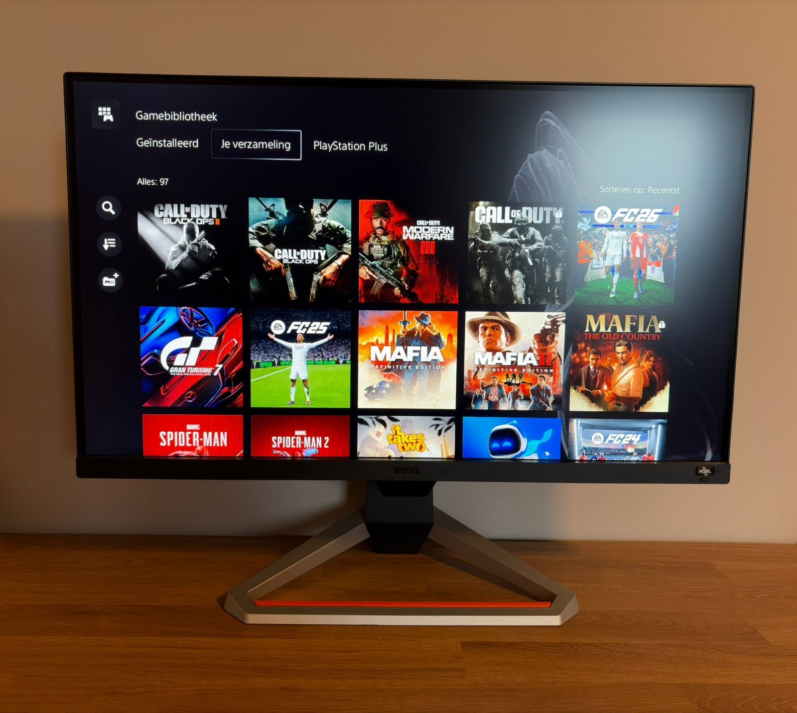 BenQ EX2710 27” Gaming Monitor – 144Hz Full HD – PS5 120HZ, Gaming, IPS, 101 t/m 150 Hz, Full HD