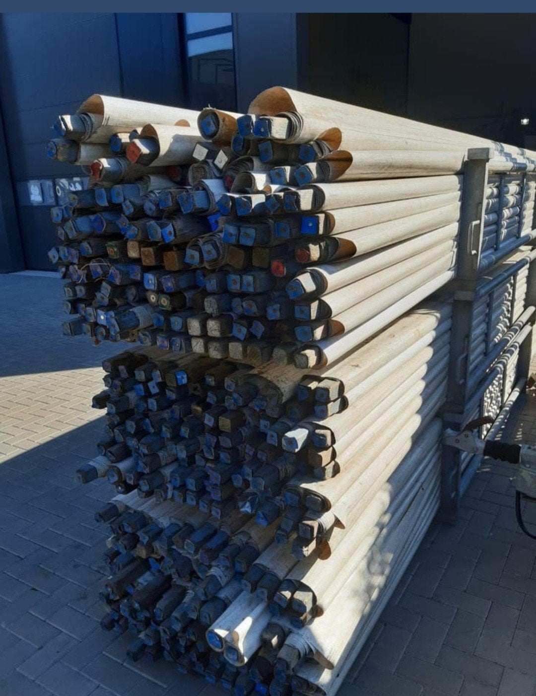 Te koop marktkraam zeilen, Ophalen of Verzenden, Gebruikt