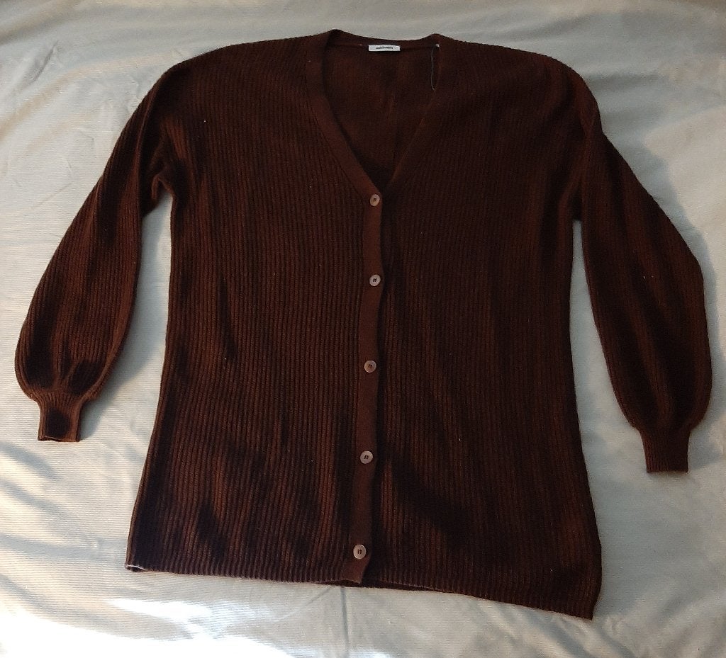 bruin minimum vest cardigan wol sales sample (s), Minimum, Bruin, Verzenden, Nieuw