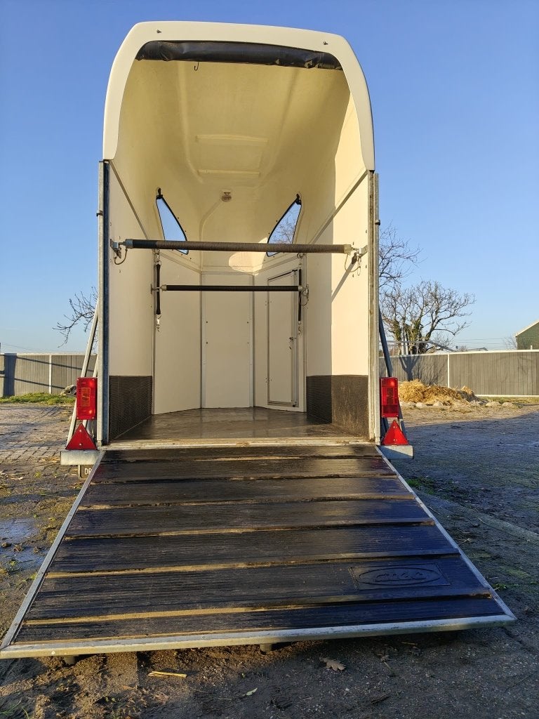 Te koop aangeboden, zeer nette Atec C2 1,5-paards trailer., Ophalen, Gebruikt