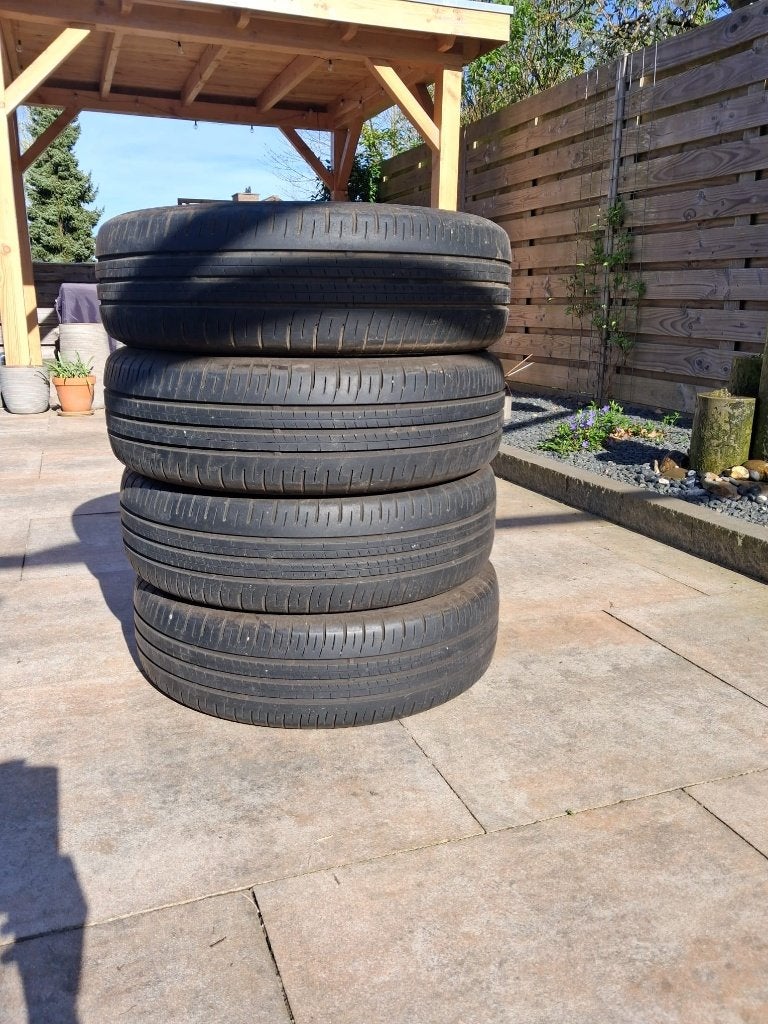 4x Zilken zomerbanden 205/55 R16 6 mm profiel – goede staat, Auto-onderdelen, Banden en Velgen, Ophalen, Gebruikt, 16 inch, 205 mm