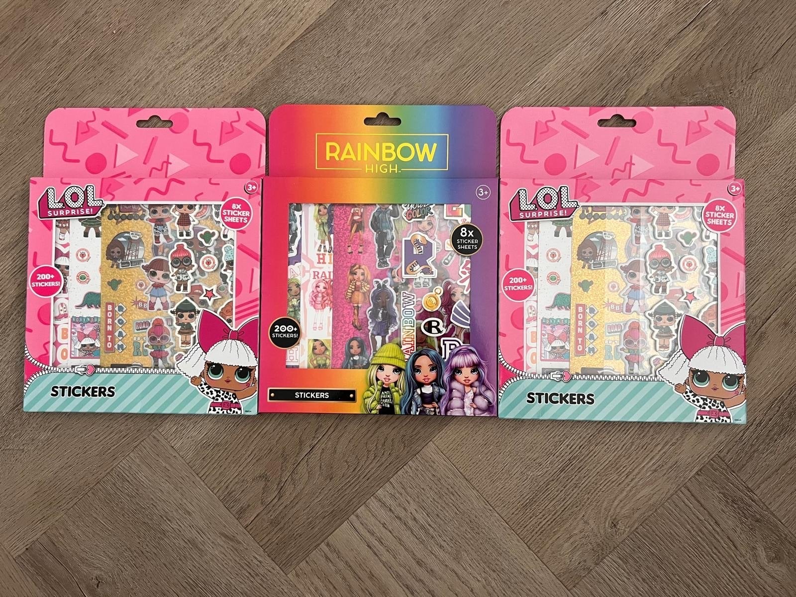 LOL Surprise & Rainbow High Stickers - Nieuw!, Ophalen of Verzenden, Nieuw, Stickers en Plaatjes