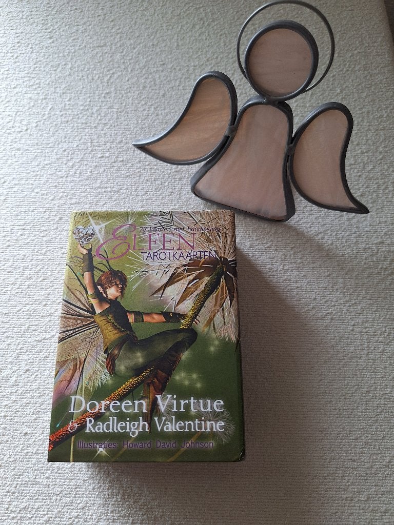 Elfen tarotkaarten Doreen Virtue, Boeken, Ophalen of Verzenden, Zo goed als nieuw, Tarot of Kaarten leggen, Overige typen