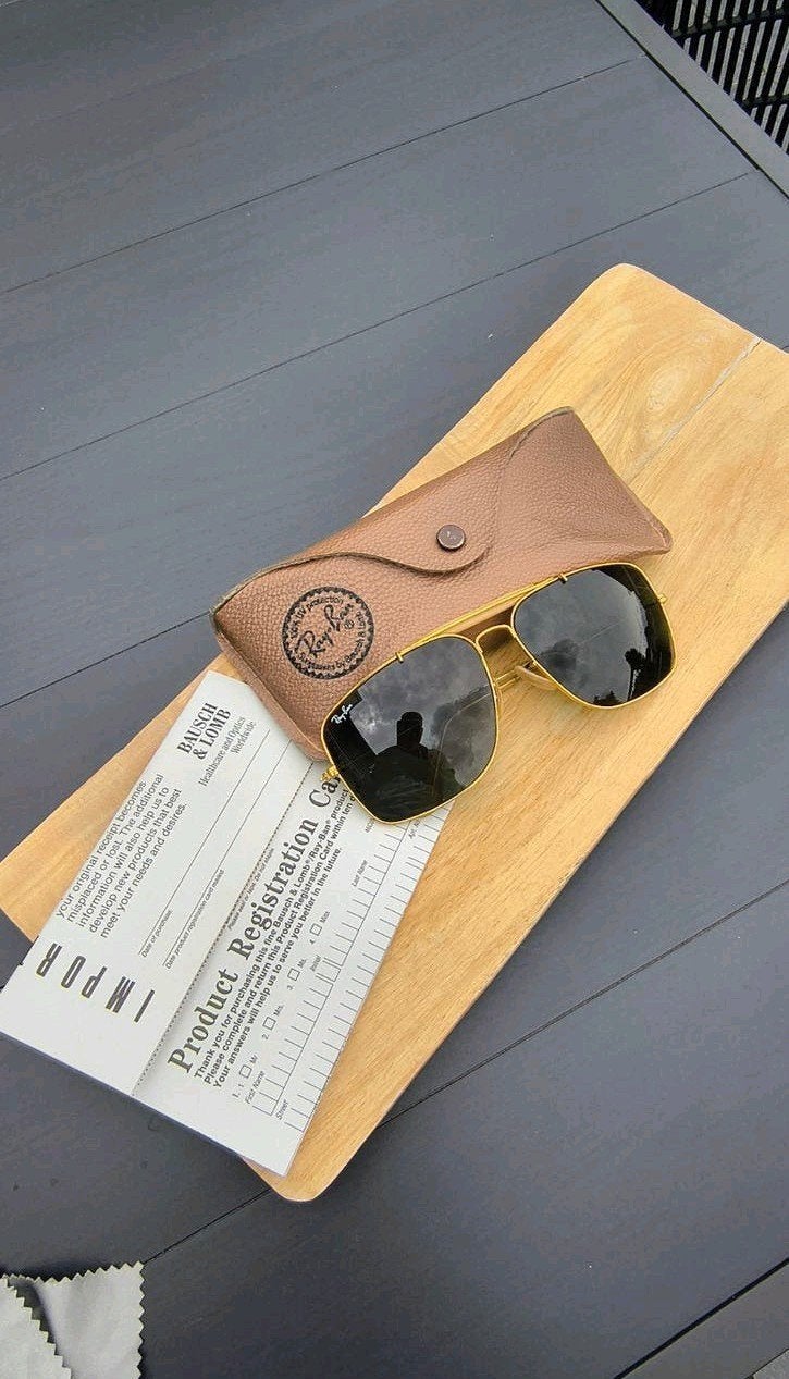 Rayban B&L New Old Stock Explorer 2 in Nieuwstaat maat 62-14, Ophalen of Verzenden, Nieuw, Ray-Ban