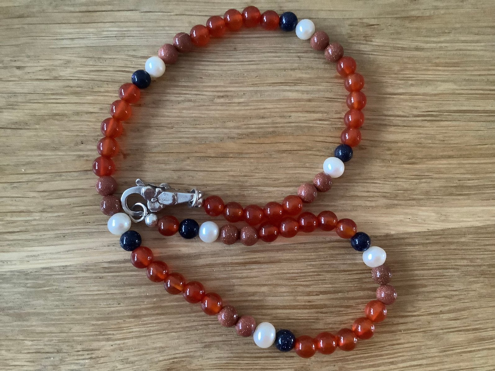 Trollbeads ketting, Verzenden, Zo goed als nieuw, Overige kleuren, Met edelsteen