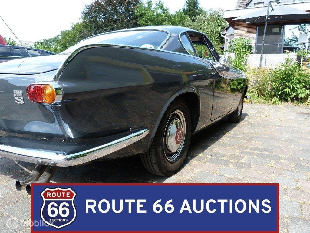 Volvo P1800S | 1964 | Route 66 Auctions, Overige carrosserieën, Zwart, Bedrijf, Handgeschakeld