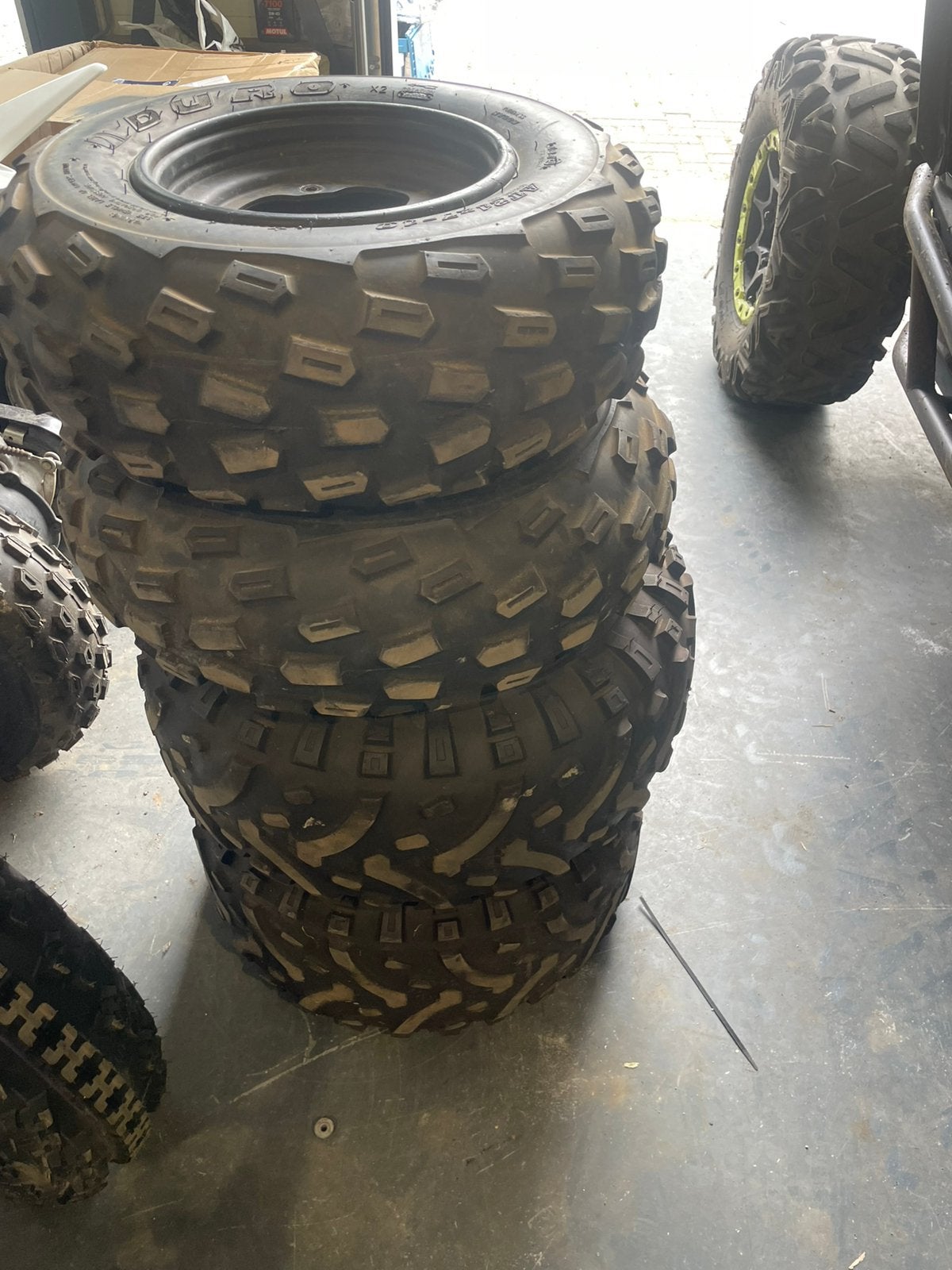Set wielen yamaha raptor 700 yfz450, Ophalen
