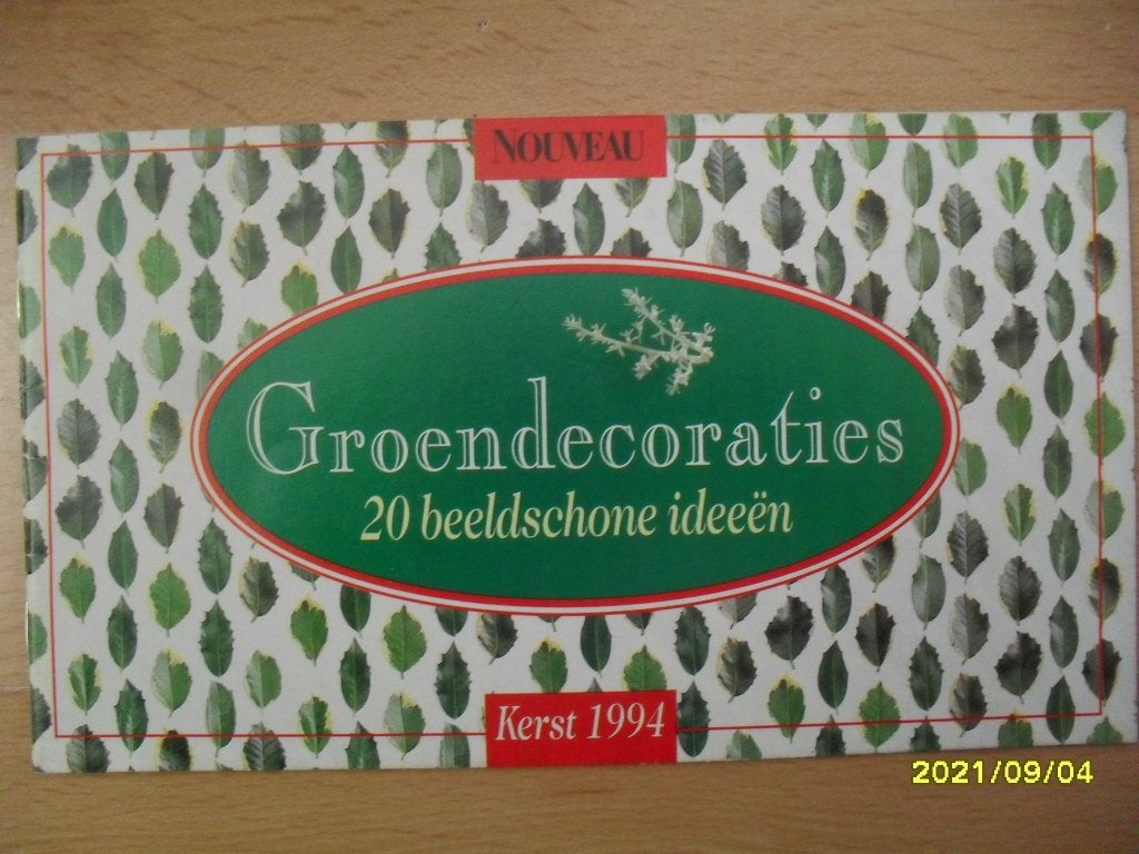 Groendecoraties - 20 beeldschone ideeën om zelf te maken, Ophalen of Verzenden, Zo goed als nieuw, Overige onderwerpen