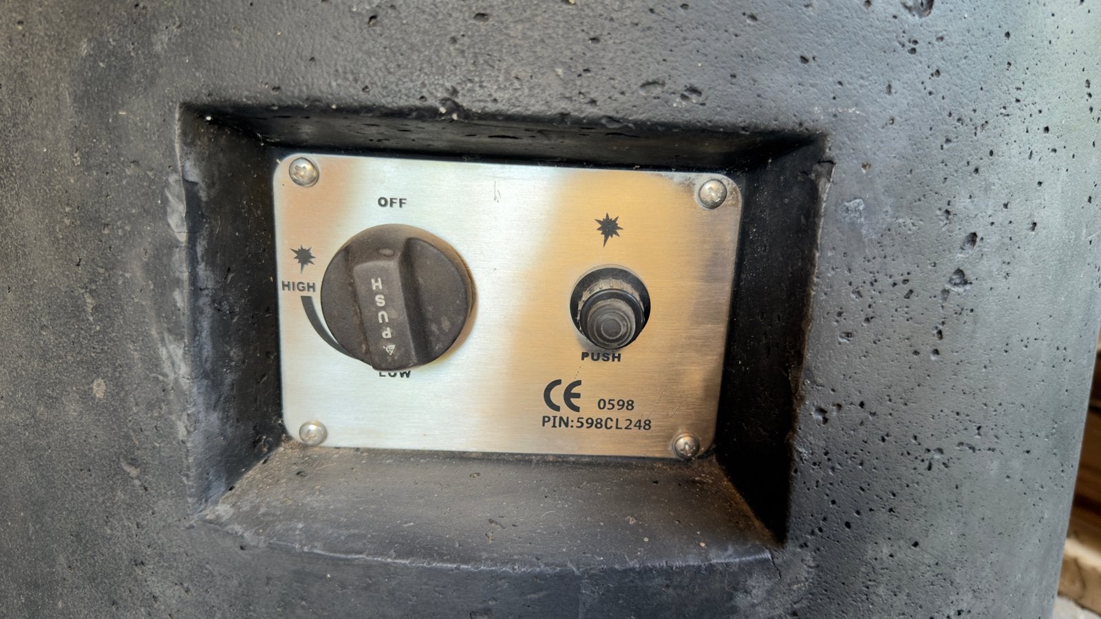 Vuurkorf/Vuurton met Gasbrander, Ophalen, Gebruikt, Vuurkorf