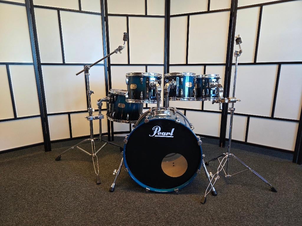 Pearl Session Custom all maple shell EN Odery Equalizer DEMO, N.v.t., N.v.t., Zo goed als nieuw, N.v.t.