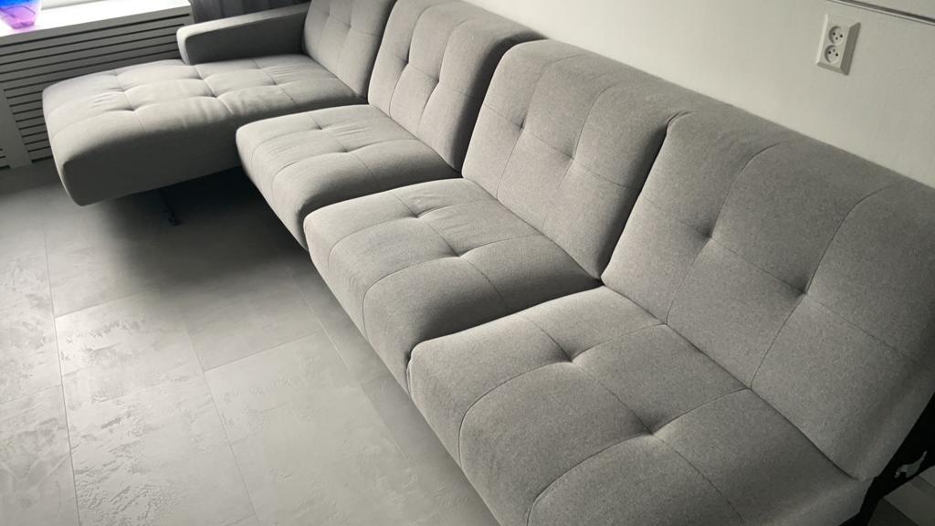 Bankstel, Huis en Inrichting, Banken | Bankstellen, Gebruikt, 100 tot 125 cm, Hoekbank, 300 cm of meer