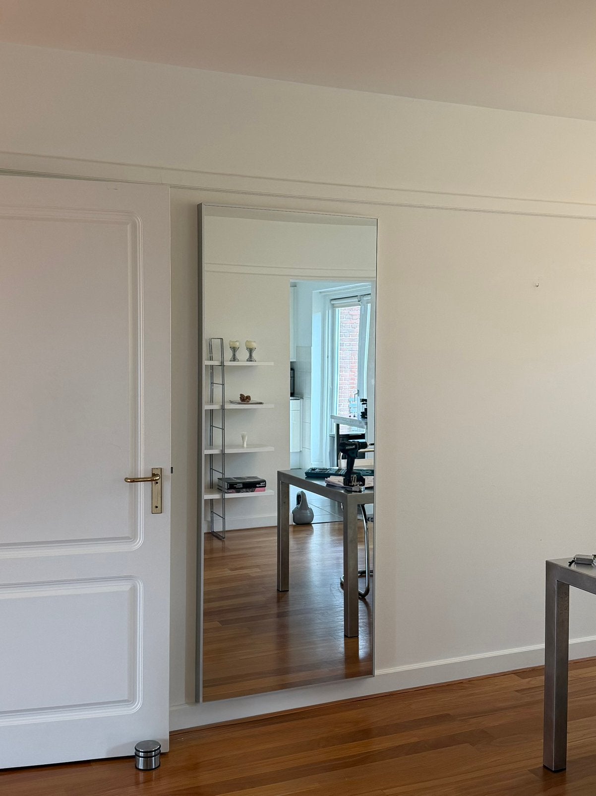 Ikea hovet spiegel, Ophalen, Zo goed als nieuw, Binnendeur, Minder dan 200 cm