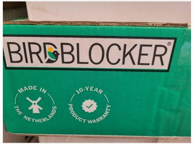 Bird Blocker BB125evo-30 - Vogelwering voor zonnepanelen, Overige materialen, ., Zwart, Nieuw