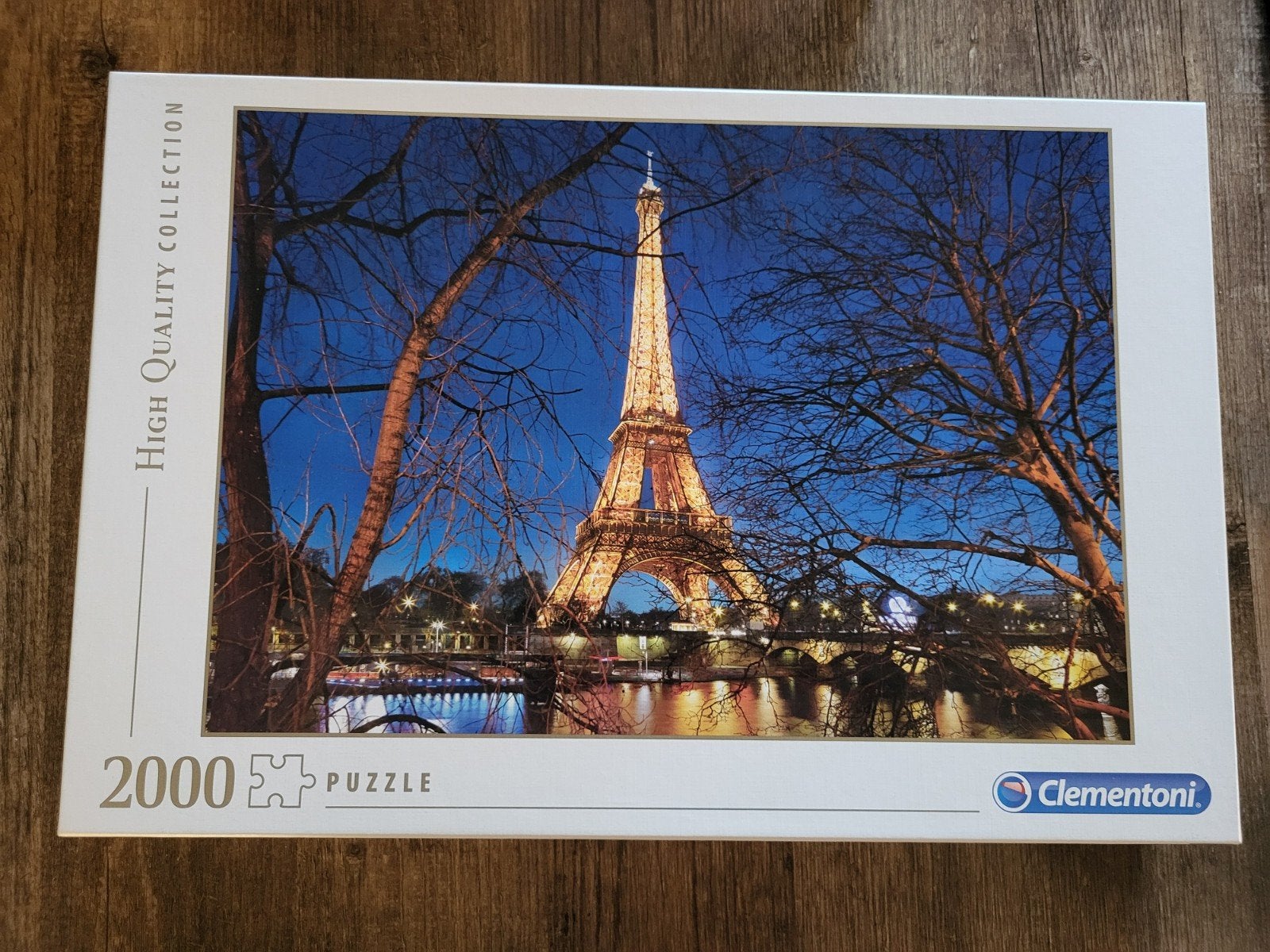 Clementoni Eiffeltoren Puzzel 2000 Stukjes, Ophalen of Verzenden, Meer dan 1500 stukjes, Zo goed als nieuw, Legpuzzel