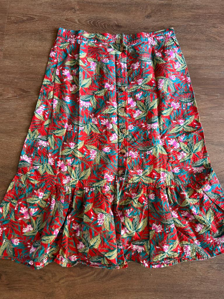 Rok king louie, Kleding | Dames, Ophalen of Verzenden, Zo goed als nieuw, Maat 38/40 (M), Knielengte
