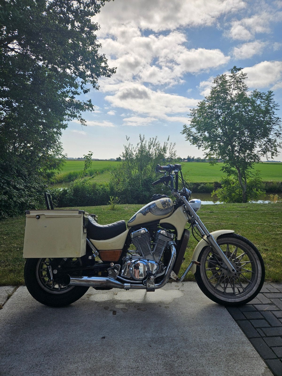 Suzuki Intruder 700 project, Motoren, Ophalen