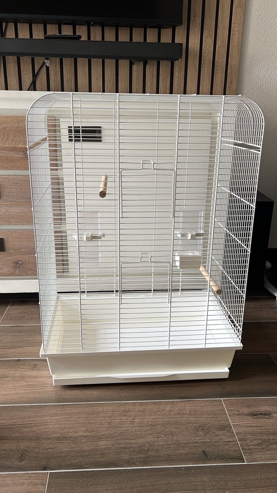 Vogelkooi, Ophalen, Zo goed als nieuw, Metaal, Vogelkooi