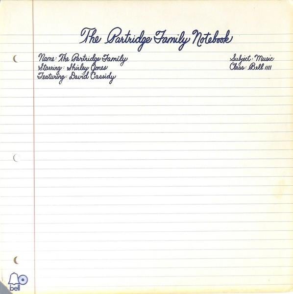 LP THE PARTRIDGE FAMILY - NOTEBOOK ( Feat. David Cassidy ), Gebruikt, Ophalen of Verzenden, 1970 - 1979, Inclusief binnenhoes