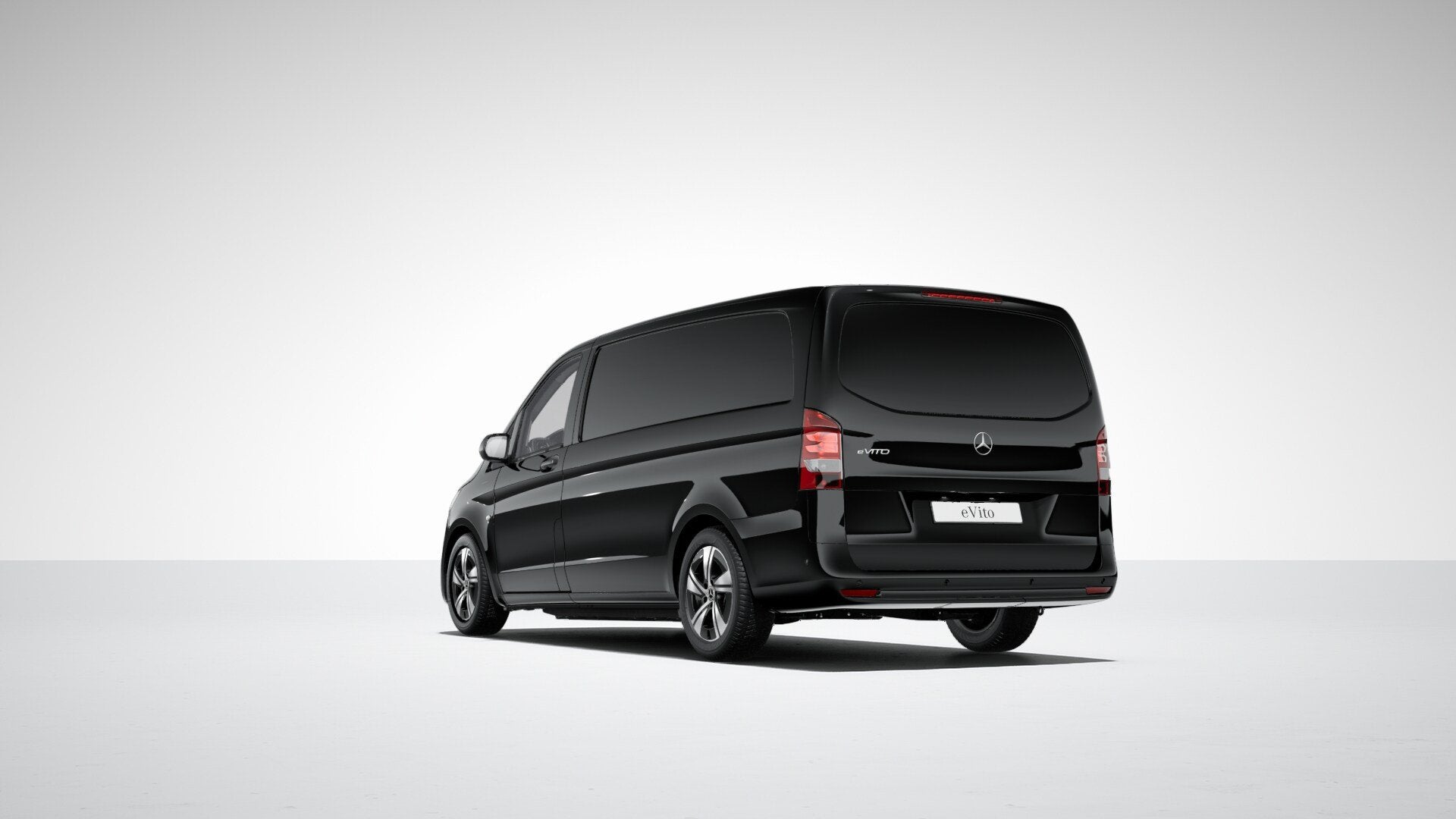 Mercedes-Benz eVito eVito 119 L2 Business Solution 90 kWh WL, Auto's, Stof, Zwart, 2486 kg, Mercedes-Benz