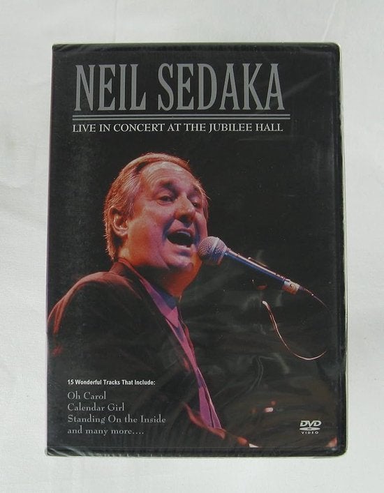 Neil Sedaka - Live In Concert At the jubilee hall, Alle leeftijden, Verzenden, Zo goed als nieuw