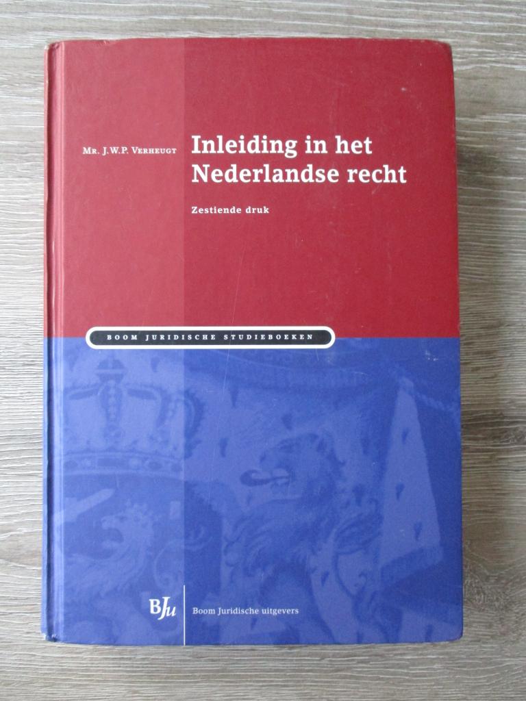 Inleiding in het Nederlandse recht - Verheugt, Boeken, Ophalen of Verzenden, Alpha, Gelezen, WO