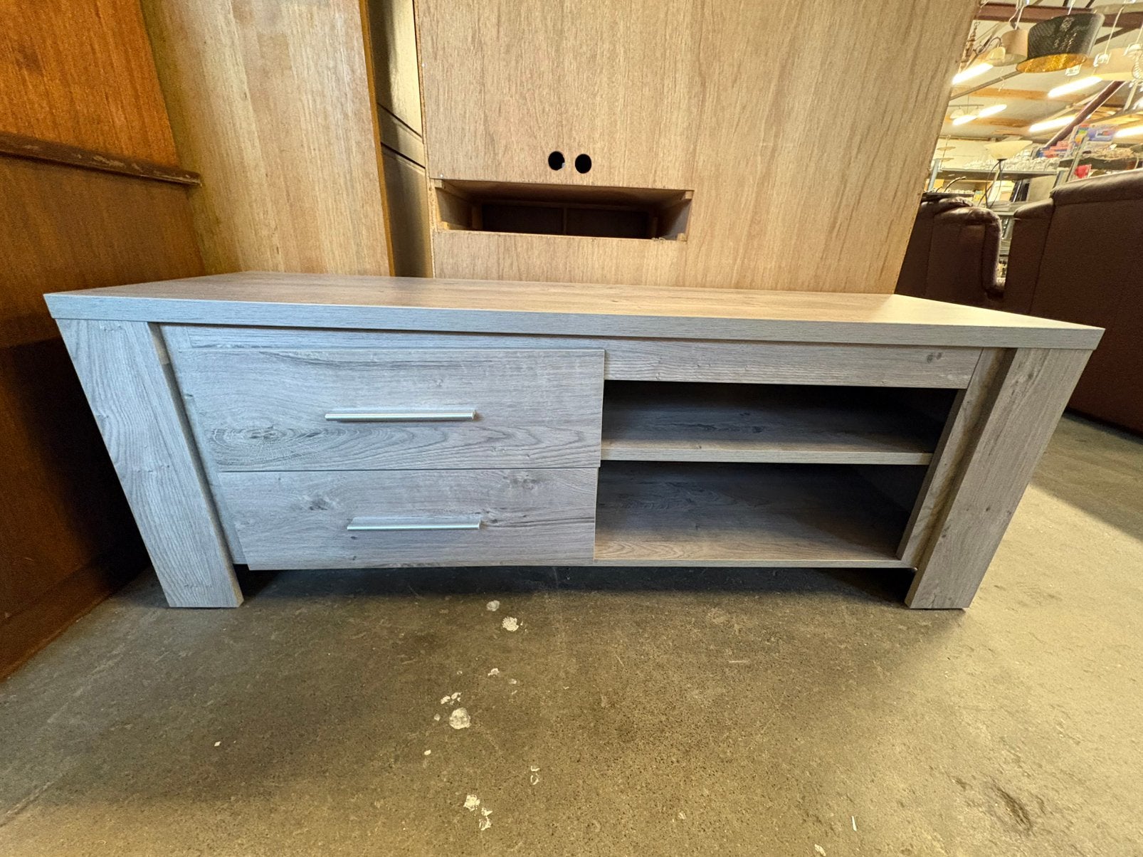 Tv kast 150-45-55, Ophalen, 25 tot 50 cm, Minder dan 100 cm