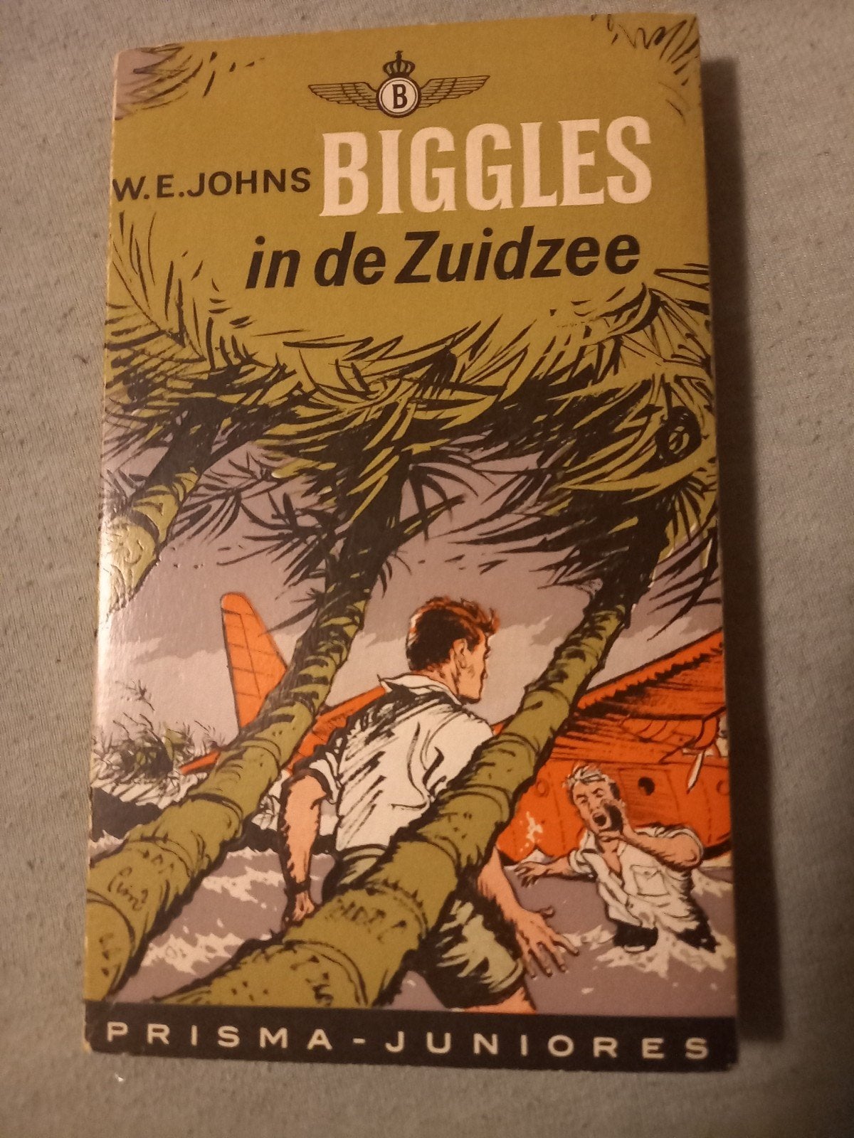 Biggles in de Zuidzee - W.E. Johns (Prisma Juniores), Ophalen of Verzenden, Gelezen, W.E. Johns