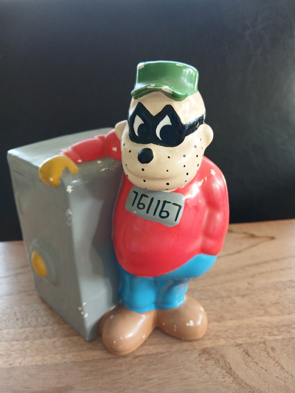 Vintage Disney Boefje spaarpot - Gebruikt, Ophalen of Verzenden, Gebruikt, Overige materialen, Strip- of Tekenfilmfiguur
