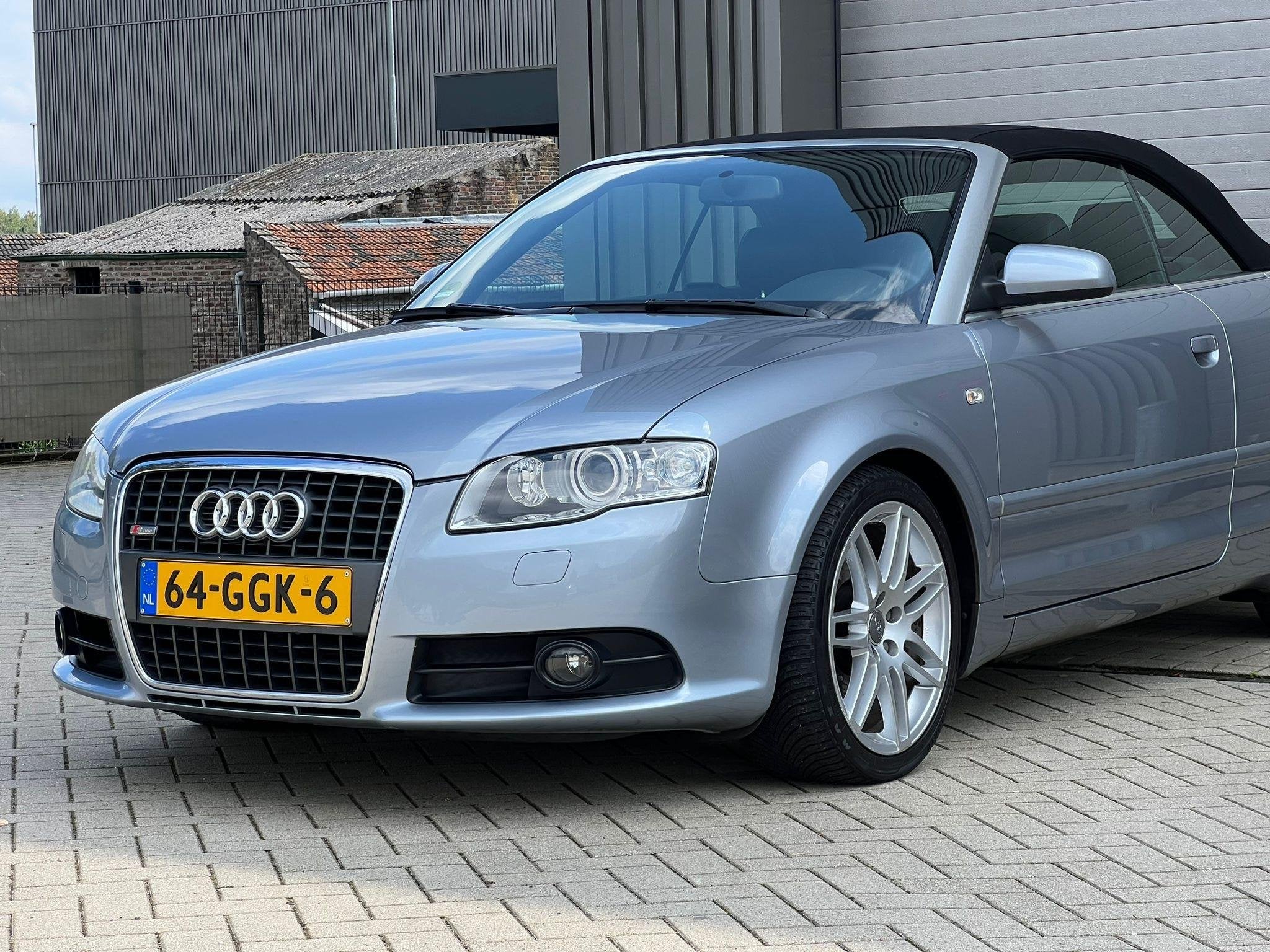 Audi A4 Cabriolet 2.0 TFSI Advance S-line, Auto's, Gebruikt, Zwart, 4 cilinders, 4 stoelen