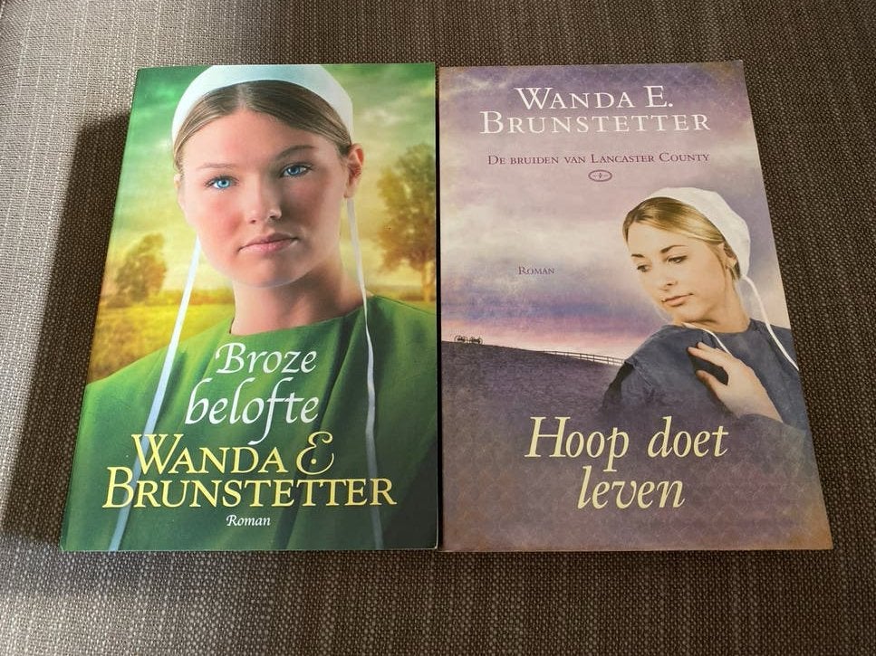 Wanda E. Brunstetter - Broze belofte & Hoop doet leven, Ophalen of Verzenden, Gelezen, Nederland