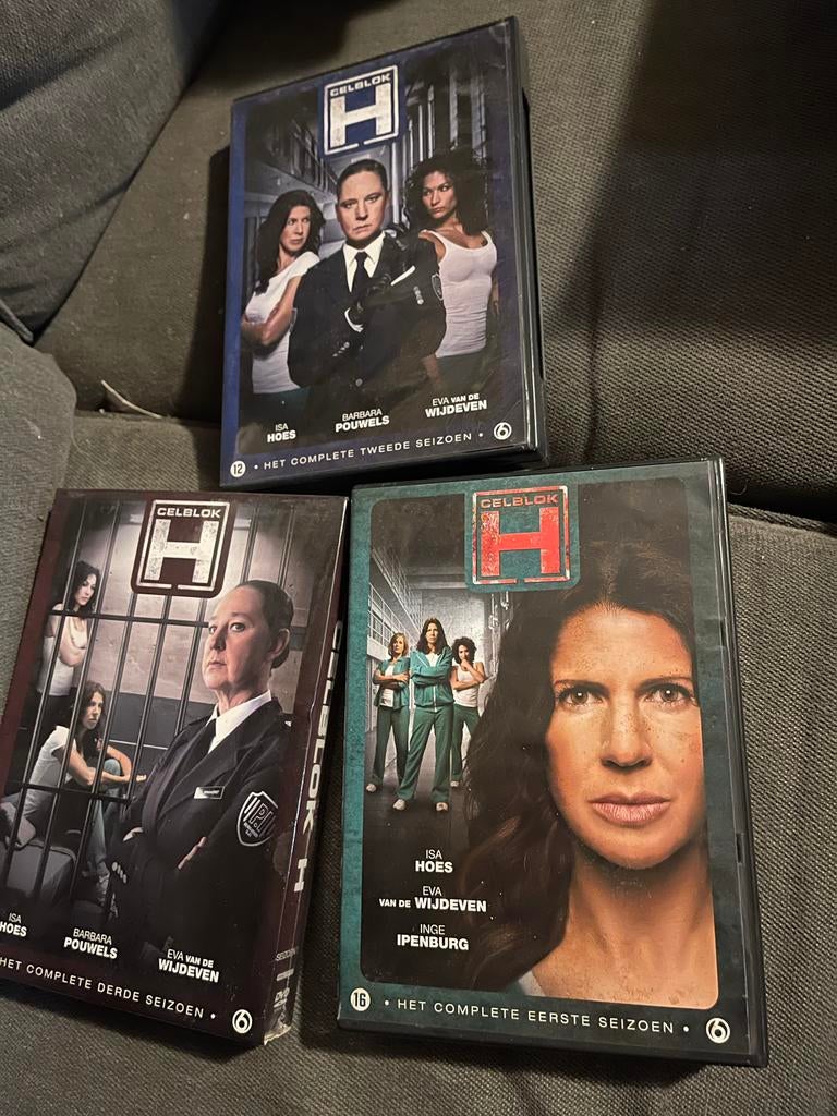 Celblok H - Complete Seizoenen 1, 2 en 3 in seal DVD Boxset, Vanaf 16 jaar, Ophalen of Verzenden, Zo goed als nieuw, Drama