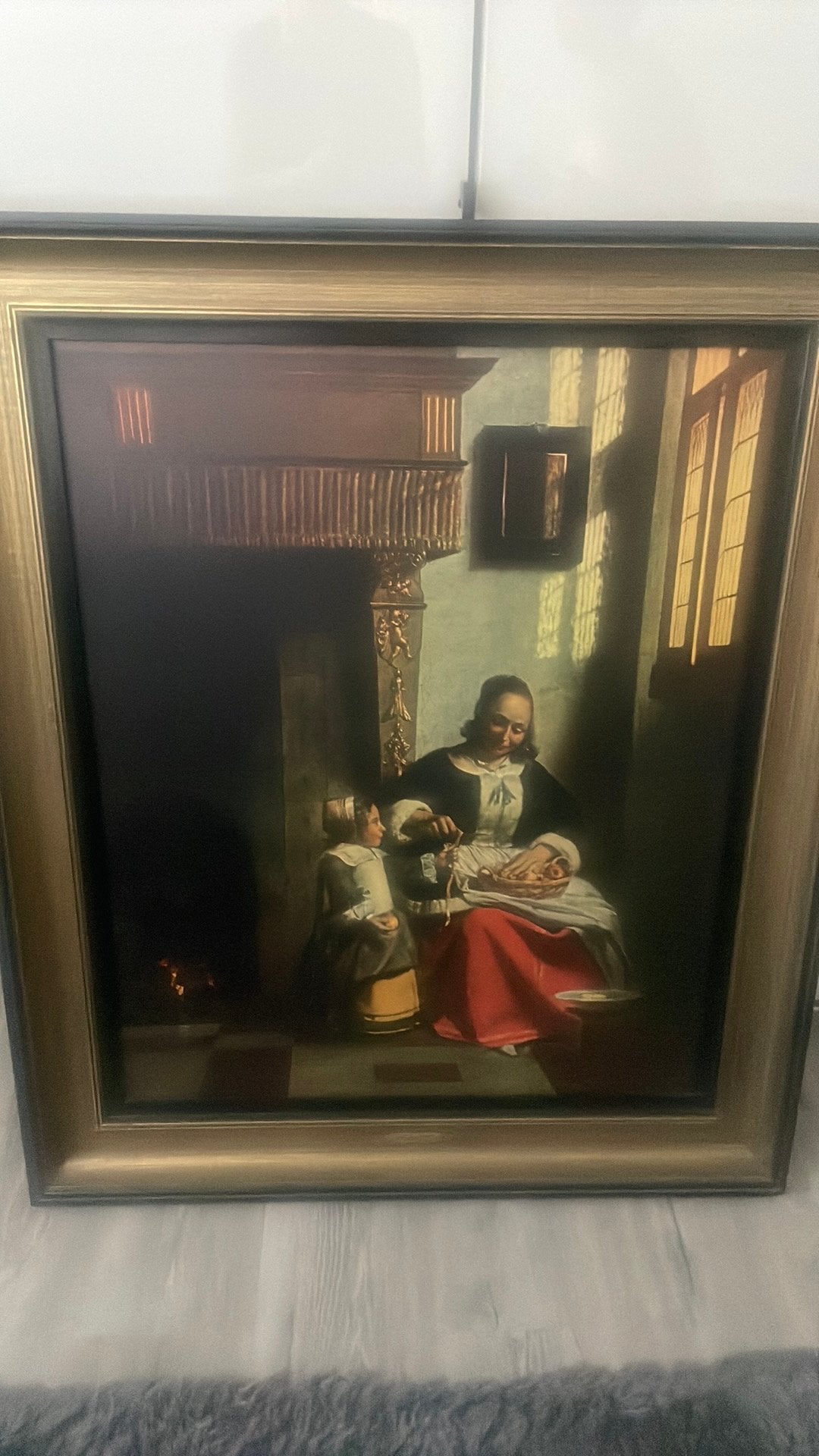 P de hoogh schilderij, Antiek en Kunst, Kunst | Schilderijen | Klassiek, Ophalen