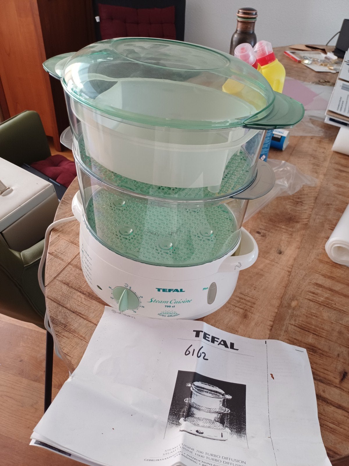 Tefal Stoompan Cuisine 6162 - Zo goed als nieuw, Ophalen