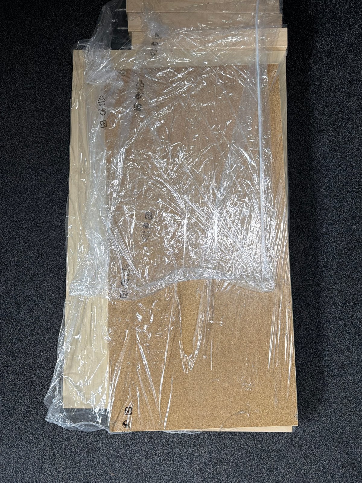 IKEA LACK salontafel wit gelazuurd eikeneffect 90x55 cm, Ophalen, Nieuw, 50 tot 100 cm, Overige houtsoorten