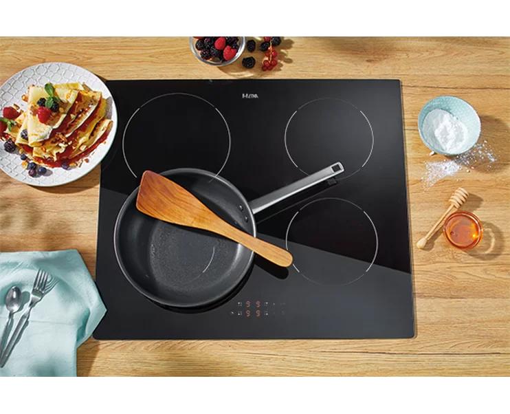 Etna KI2160ZT Inductiekookplaat B-keus - kookplaat inductie, Witgoed en Apparatuur, Kookplaten, Ophalen, Gebruikt, 4 kookzones
