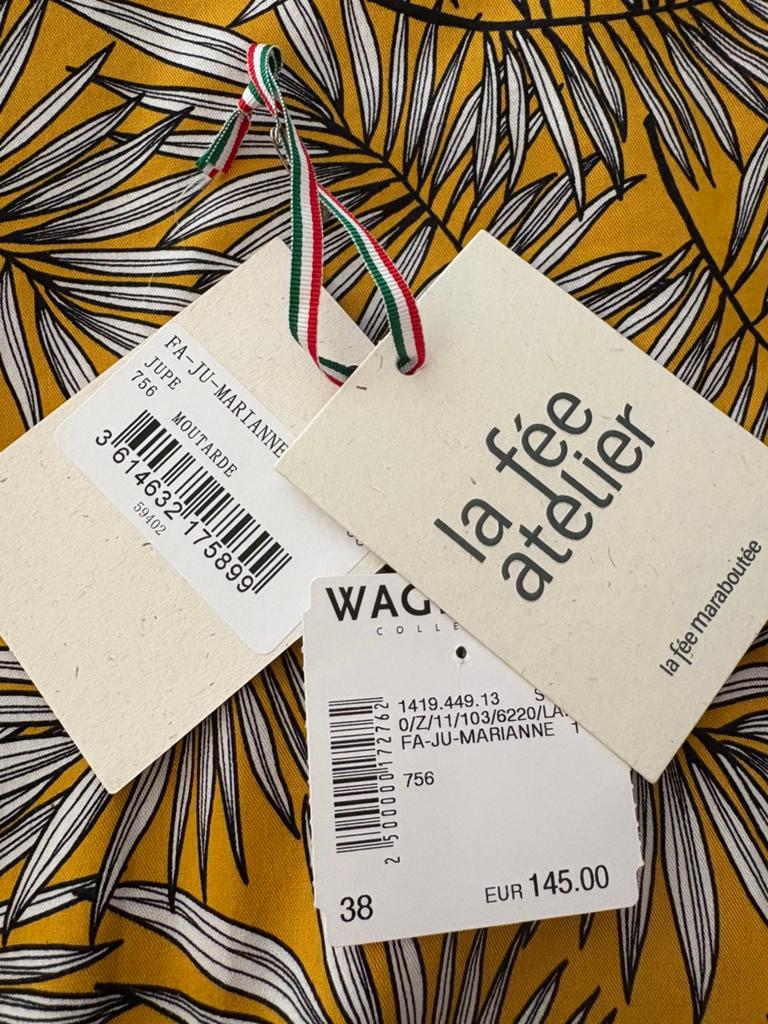 La fee Maraboutee mooie gele A-lijn rok maat 38, Kleding | Dames, Rokken, Maat 38/40 (M), Geel, Ophalen of Verzenden, Zo goed als nieuw