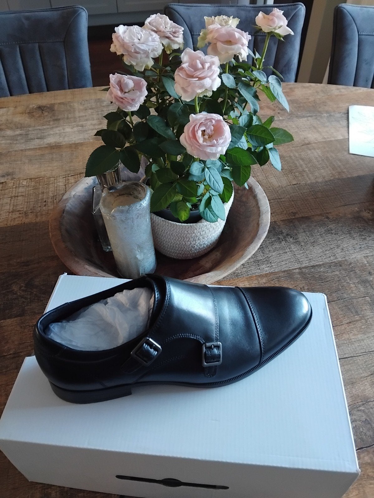Z.g.a.n. Aldo herenschoenen zwart, maat 42,5 met gespen, Ophalen of Verzenden, Nieuw, Zwart