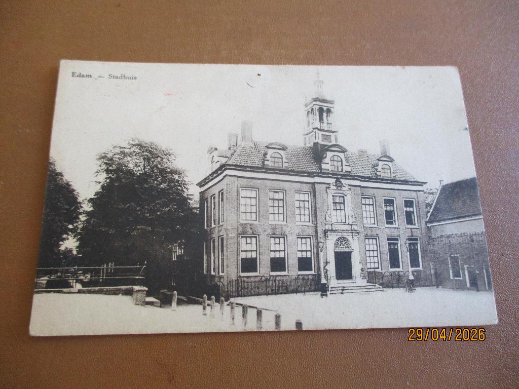Edam, Ophalen of Verzenden, Voor 1920, Gelopen, Zuid-Holland