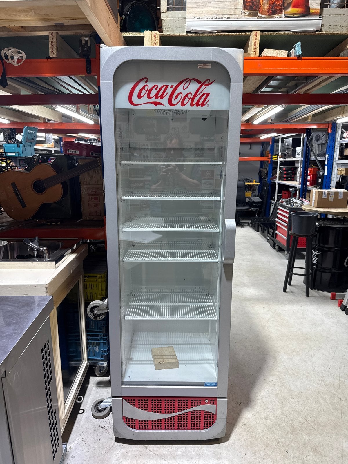 Coca-Cola Koelkast - Perfect voor Mancave/Café, Ophalen, 200 liter of meer, 60 cm of meer, 160 cm of meer