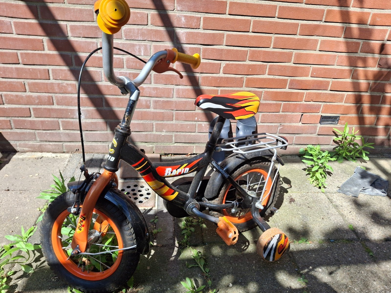 Kinderfiets Rapid Cumberland 16 inch met zijwieltjes, Fietsen en Brommers, Fietsen | Kinderfietsjes, Ophalen
