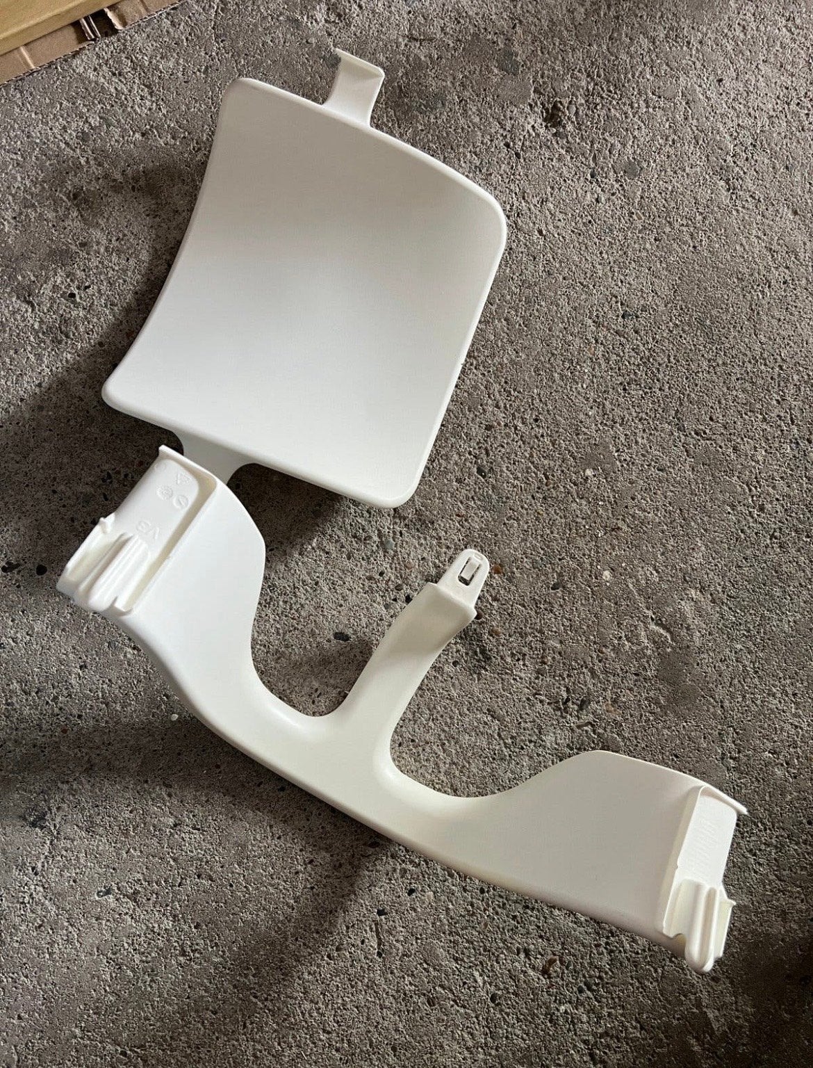 Stokke Tripp Trapp Baby Set (wit), Ophalen, Gebruikt, Meegroeistoel, Aanschuifbaar