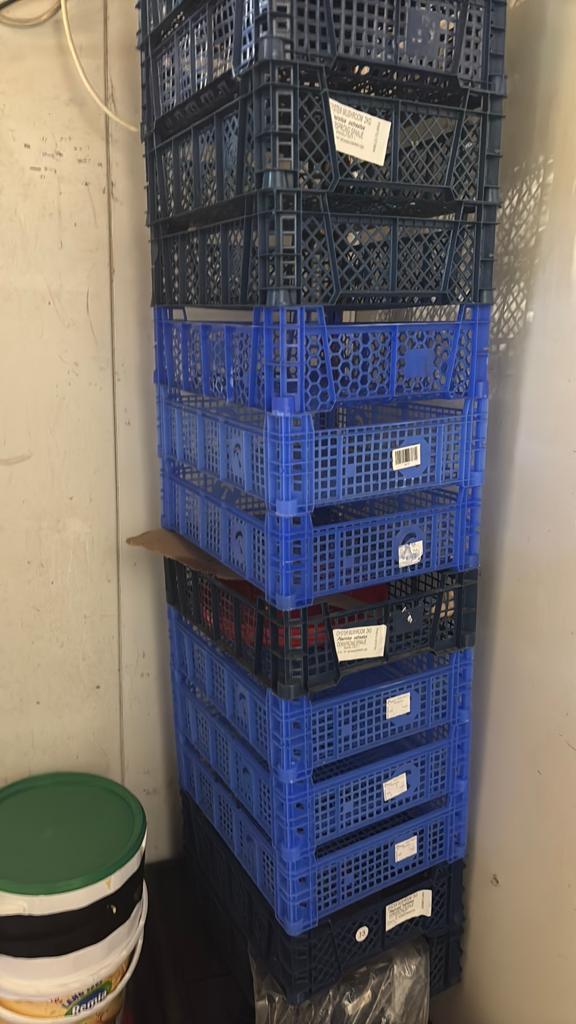Champignon kratjes, Ophalen of Verzenden, Zo goed als nieuw