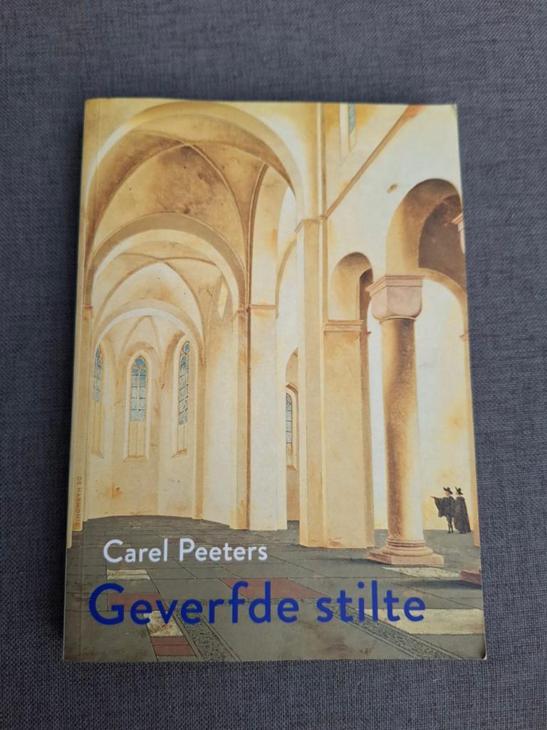 Carel Peeters - De geverfde stilte, Boeken, Essays, Columns en Interviews, Zo goed als nieuw, Ophalen of Verzenden