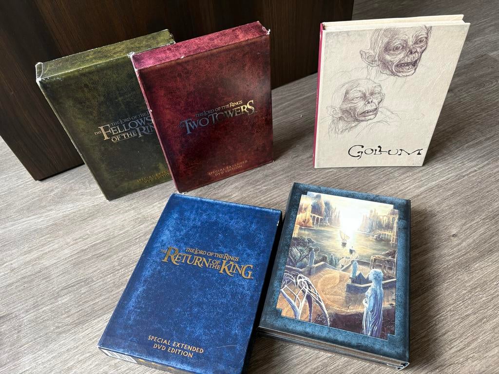 Lord of the Rings Special Extended DVD Edition + Gollum, Vanaf 12 jaar, Ophalen, Zo goed als nieuw, Boxset