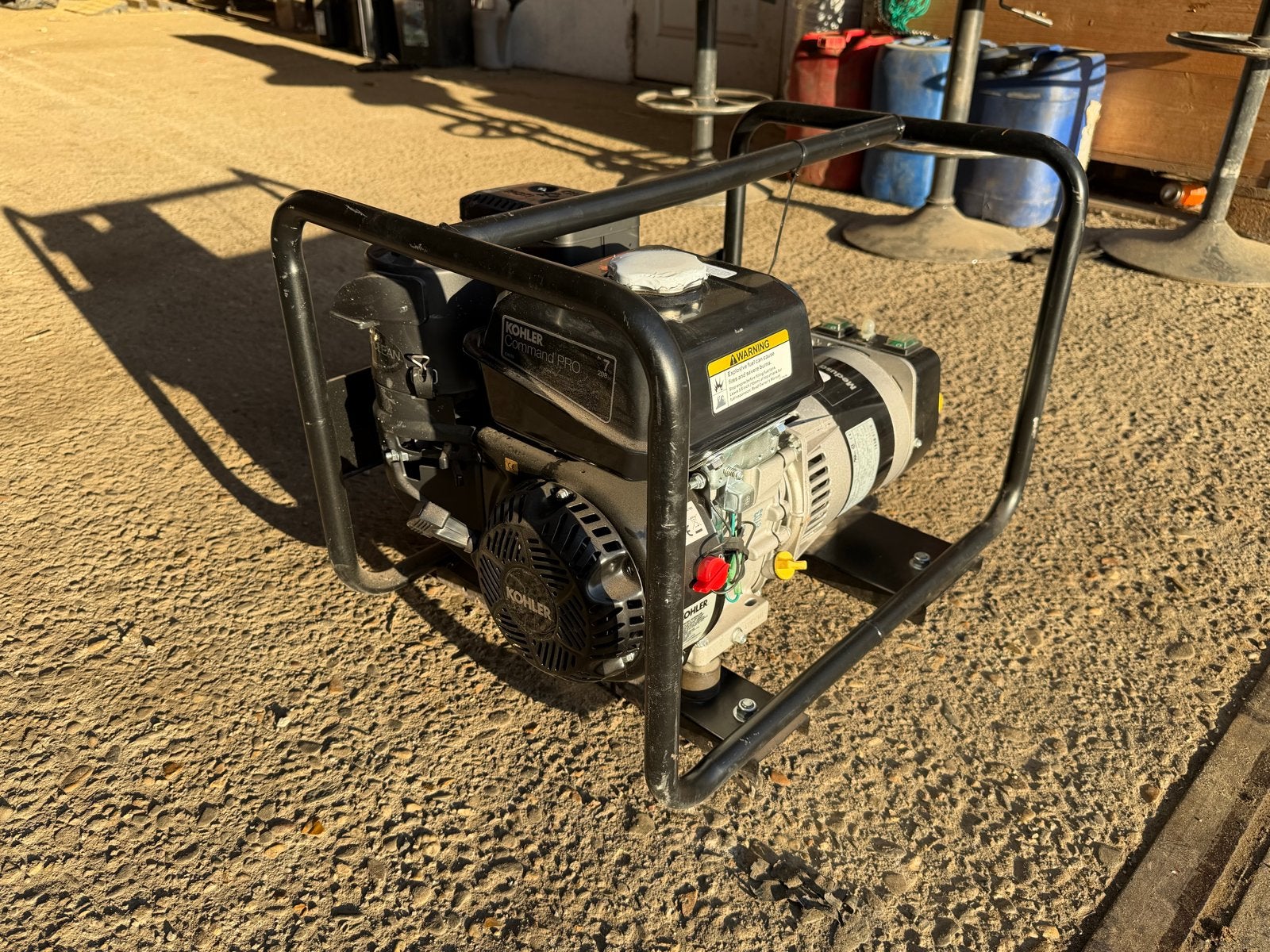 SIP Medusa 2,5 kVA Aggregaat - Benzine Generator, Ophalen, Gebruikt, Minder dan 5 kVA, Benzine