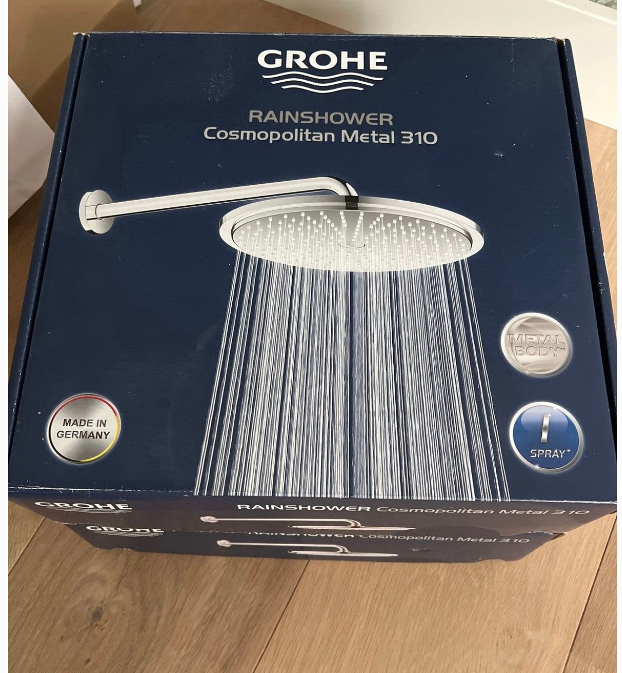 GROHE Rainshower Cosmopolitan Metal 310 hoofddouche 2 stuks, Ophalen of Verzenden, Nieuw, Douche